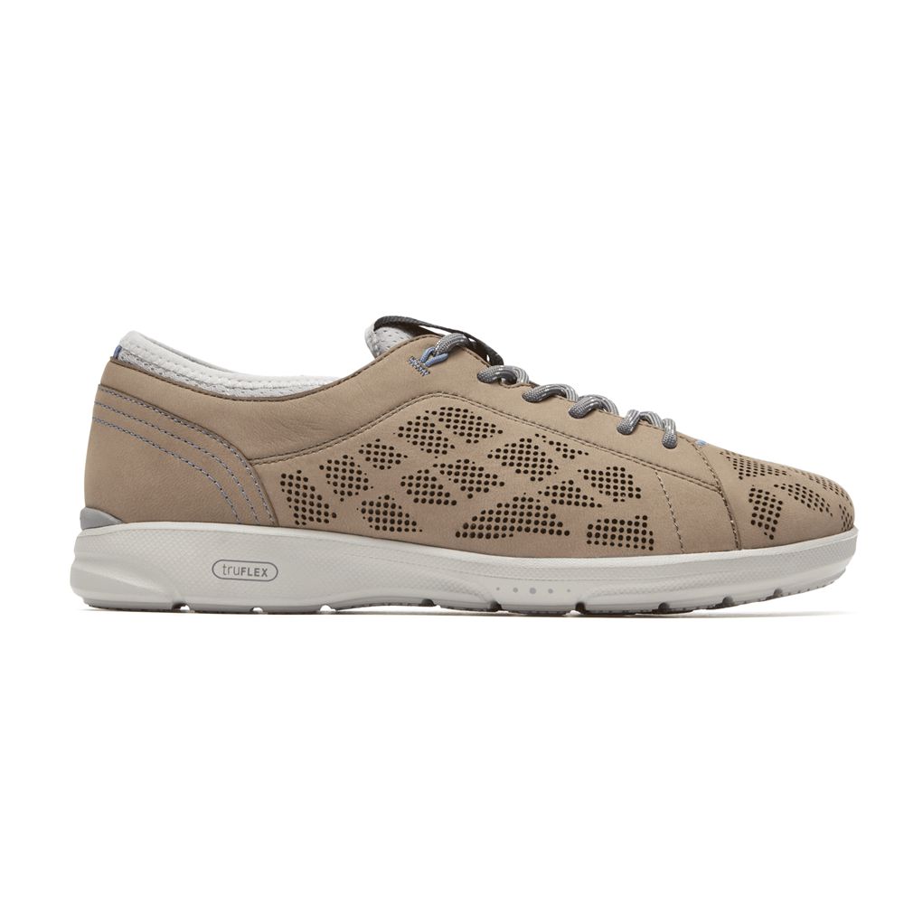 Rockport Canada Truflex Lace-To-Toe  - Womens Sneakers Khaki (COG189052)